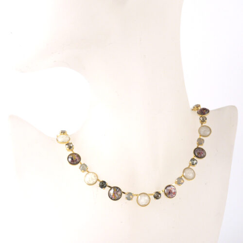 Bohemia Necklace 01 - Colour 01 (Taupe)/Gold - Image 2
