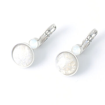 Bohemia Drop Earrings - Colour 01 (White)/s