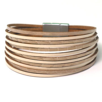 Biba Bracelet 52297 with Magnetic Clasp - Natural