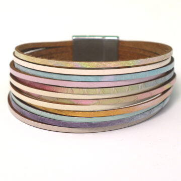 Biba Bracelet 52297 with Magnetic Clasp - Pastel Multicolour