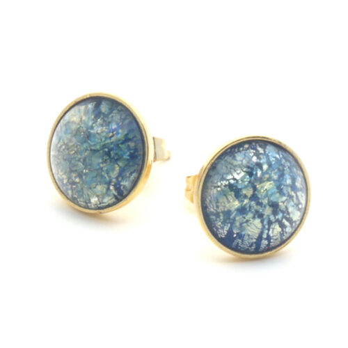Bohemia Stud Earrings Col 16 (Aqua)/g