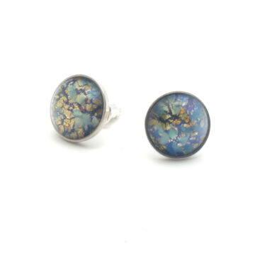Bohemia Stud Earrings Col 25 (Blue-green)/s