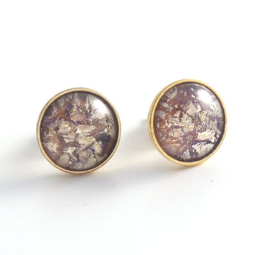 Bohemia Stud Earrings Col 08 (Flieder)/g