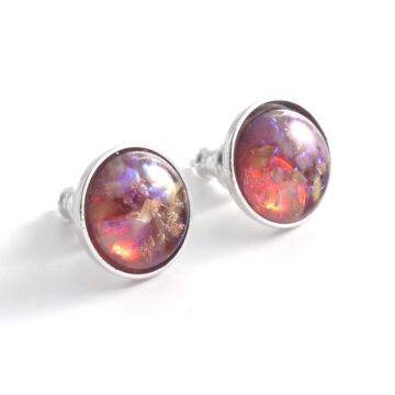 Bohemia Stud Earrings Col 06 (Lilarot)/s