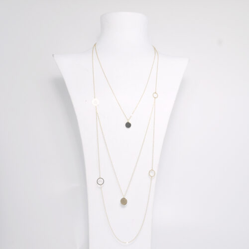 KK Long Necklace SD36 - Gold - Image 2