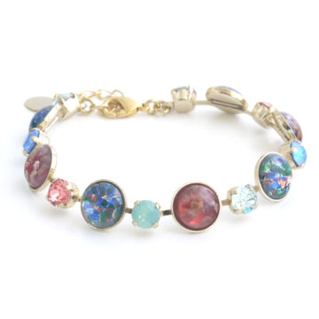 Bohemia Bracelet 01 Colour 02 Multi-Rose / Gold