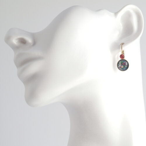 Bohemia Drop Earrings - Colour 17 (Multi-blue)/g - Image 2