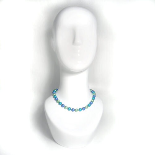 Mooi Small Round Bead Necklace - Mediterranean - Image 2