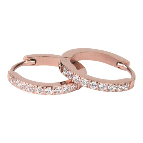 1869 12mm x 1.5mm Large Sparkle Hoops - Image 4