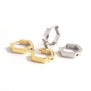 1959 9mm x 3mm Hexagonal Hoops