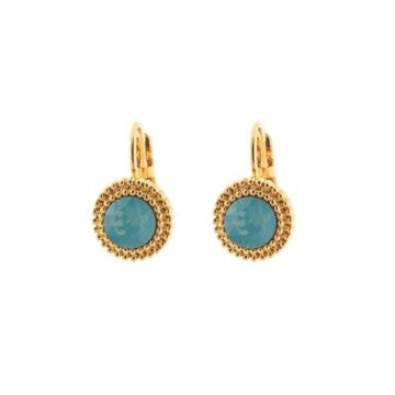 Biba Small Crystal Drops - Pacific Opal / Gold