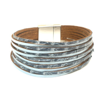 Biba Bracelet 51883 with Magnetic Clasp - Denim