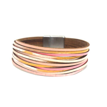 Biba Bracelet 52297 with Magnetic Clasp - Fuchsia