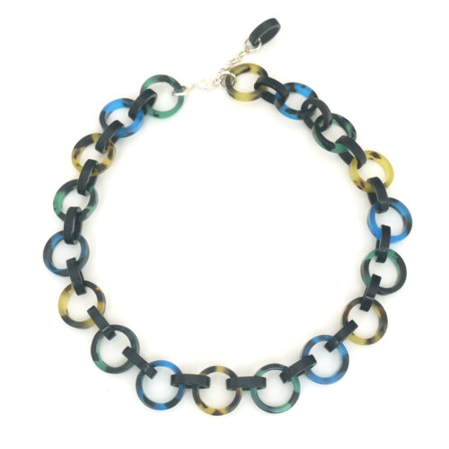 Cellulose Acetate Bette Necklace - Multicolour