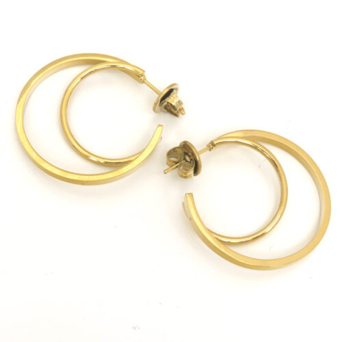 Anartxy Double Hoops - Gold