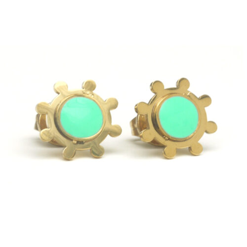 Anartxy Flower Studs in 2 colours - Image 2