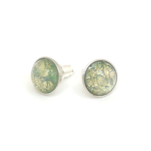 Bohemia Stud Earrings Col 24/s (Light Green)