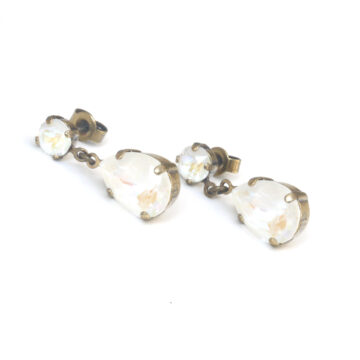 2-part Crystal Drop - Crystal Light Delite / Gold