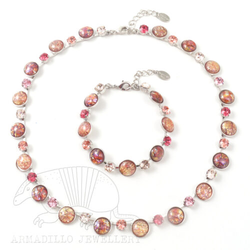 Bohemia Bracelet 01 - Colour 09 (Coral) / Silver - Image 2
