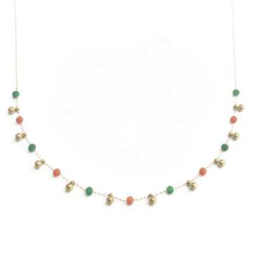 Anartxy Little-balls Necklace - Cantaloupe