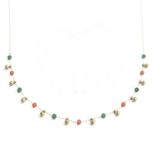 Anartxy Little-balls Necklace - Cantaloupe