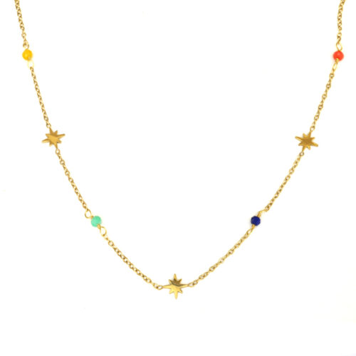Anartxy Starstruck Chain Necklace - Multicolour