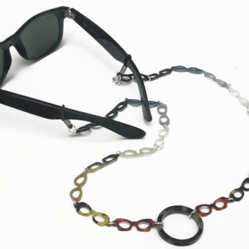 Cellulose Acetate Glasses Chains - Concrete and Clay