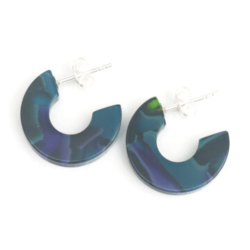 Cellulose Acetate Chunky Hoops - Multicolour