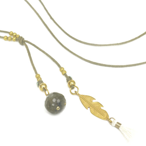 Lariat-Style Necklaces in 4 Styles with Embellished Ends - Image 4
