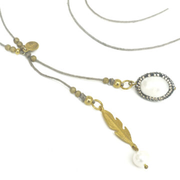 Lariat-Style Necklaces in 4 Styles with Embellished Ends