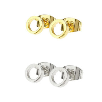 1934  6mm Tiny Circle Studs in 2 colours