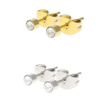 1936  3mm Micro-dot Studs in 2 colours