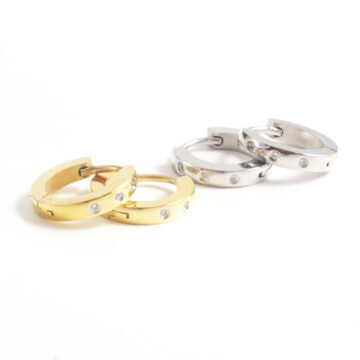 1956 9mm  Sparkle Hoops in 2 Colours