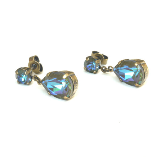 2-part Crystal Drop - Camo / Gold