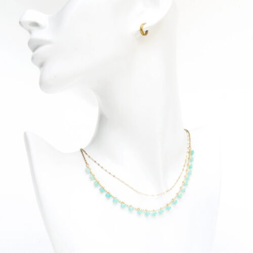 Anartxy Stone Bead Necklace in 3 Colours - Image 5
