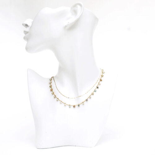 Anartxy Stone Bead Necklace in 3 Colours - Image 4