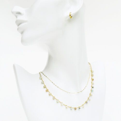 Anartxy Stone Bead Necklace in 3 Colours - Image 3