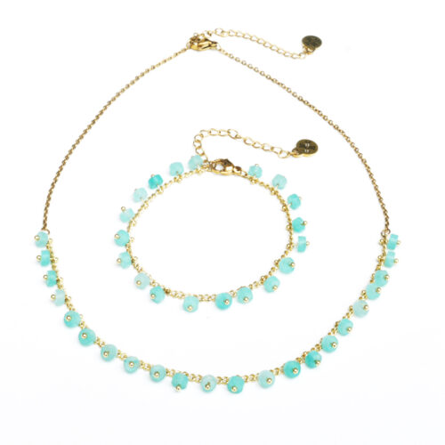 Anartxy Stone Bead Necklace in 3 Colours - Image 7