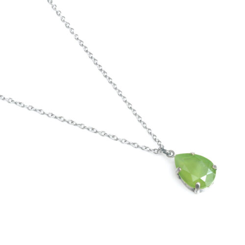 Swarovski Teardrop Pendant in 4 Colours - Image 2