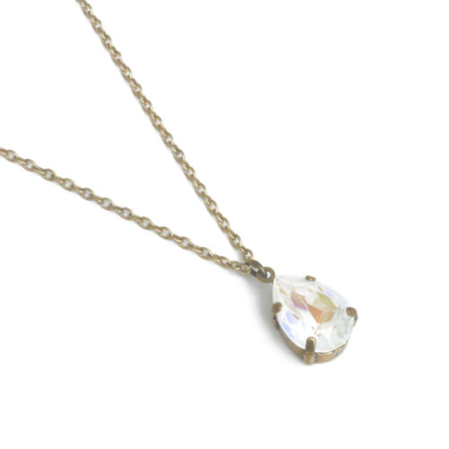 Swarovski Teardrop Pendant in 4 Colours - Image 3