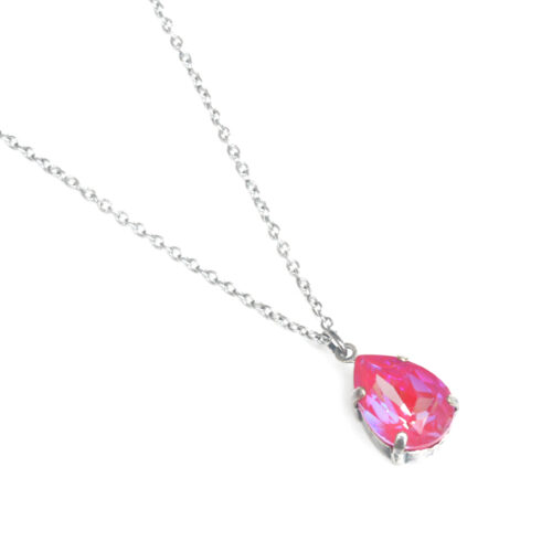Swarovski Teardrop Pendant in 4 Colours - Image 5